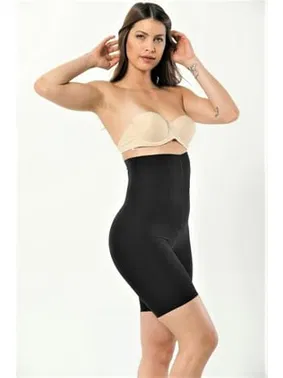Form Angel Yüksek Bel Paçalı Lazer Kesim Toparlayıcı Korse Form Angel 3002