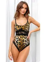 Leopar Dantel Romantik Body Venlisa V2900 farklı açı