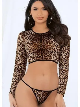 Loomerie Leopar Fantezi Tanga Büstiyer Takım Loomerie 331