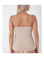 Likralı Dantelli İnce Aakılı Kadın Atlet Confeo C801-008 Ten detay görünüm