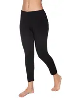 Likralı Düz Uzun Kadın Tayt Gümüş 3103 Siyah