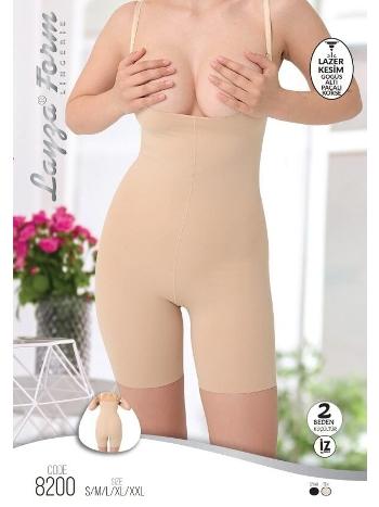 Paçalı Göğüs Altı Kadın Korse Liza 8200