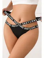 Love Yazılı Pencereli Fantazi Kadın Külot MissisX 1020 Siyah farklı açı