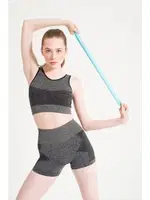 Melanjlı Dikişsiz Kalın Askılı Sporcu Sütyeni FormActive 1710 Lacivert görsel 11