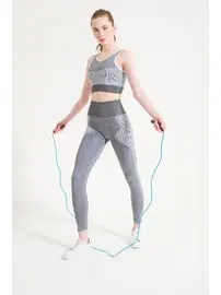 FormActive Toparlayıcı Dikişsiz Yüksek Bel Melanjlı Spor Tayt FormActive 1700