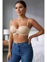Dikişsiz Balensiz Hafif Destekli Lazer Kesim Görünmez Sütyen Merry See MSB2471 TEN