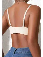 Dikişsiz Balensiz Hafif Destekli Lazer Kesim Görünmez Sütyen Merry See MSB2471 TEN Ten görsel 4