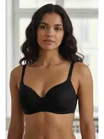 Merry See Dikişsiz Balensiz Hafif Destekli Parlak Lazer Kesim İzbırakmaz Görünmez Sütyen Siyah - MSB7758-Siyah görsel 4