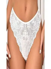 Real Passione Metal Kalp Aksesuarlı Fantazi Dantel Külot Real Passione 322