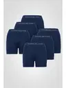 Lacivert Microfiber Likralı Sentetik Yapılı Erkek Boxer 6lı Set FormActive 4400 - 6 ADET