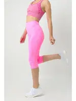 Seamless Kadın Spor Tayt DoReMi 001-002105 Neon Pink görsel 4