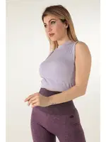 Turtleneck Sports Crop DoReMi 001-002104 Lilac detay görünüm