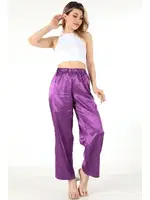 Bayan Saten Pijama Alt Miorre 001-001124 Mor