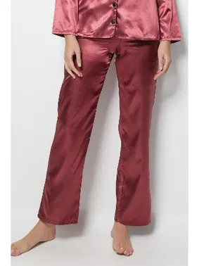 Miorre Bayan Saten Pijama Alt Miorre 001-001124 - Alternatif Görünüm