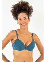 Yeşil Boş Kap Sütyen Miorre 001-000369 Petrol Yeşili detay görünüm