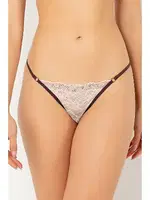 Dantel Detaylı Fantezi Kadın Külot Miorre 001-K00168 ÇİKOLATA görsel 4