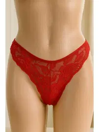 Miorre Dantelli Kırmızı Kadın Külot Miorre 148-006220