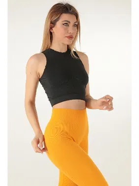 Miorre Kalın Askılı Dantelli Seamless Spor Büstiyer Miorre 999-ZZ0133