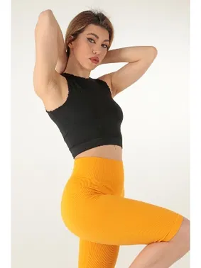 Miorre Kalın Askılı Dantelli Seamless Spor Büstiyer Miorre 999-ZZ0133 - Alternatif Görünüm