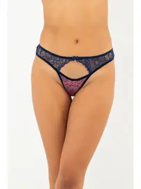 Miorre Pencereli Puantiyeli Kadın Külot Miorre 001-001026