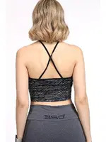 Çift Taraflı Seamless Spor Sütyen Miorre 999-ZZ0119 Desenli görsel 4