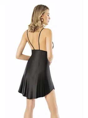 Miss Laris Sırt Deoklteli Saten Dantel Erotik Gecelik Miss Laris 2001 - Alternatif Görünüm