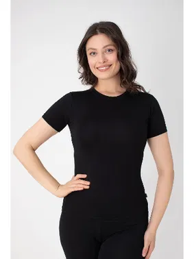 Confeo Modal Kısa Kollu Bisiklet Yaka Kadın T-shirt Confeo C801-019 - Alternatif Görünüm