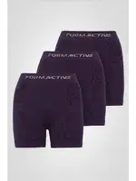 Mor Microfiber Likralı Sentetik Yapılı Erkek Boxer 6lı Set FormActive 4400 - 6 ADET Mor görsel 5