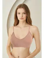 Drop Seamles Pedli Kadın Büstiyer Nbb 2428 Vizon detay görünüm