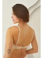 Duble Push-Up Balenli Destekli Kadın Sütyen Nbb 30010 Ten görsel 4