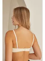 Lazer Kesim Dikişsiz Balensiz C Cup Desteksiz Kadın Sütyen Nbb 30013 Ten görsel 4