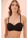 Dantelli Balenli Desteksiz Kadın Sütyen Nbb 30015 