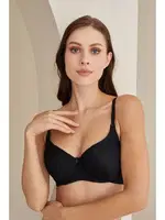 Dantelli Şekillendiren C Cup Toparlayıcı Sütyen Nbb 30018 Siyah detay görünüm