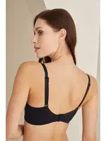 Şekillendiren Dantelli Toparlayıcı Sütyen Nbb 30018 Siyah farklı açı