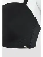 Toparlayıcı Straplez C Cup Kadın Sütyen Nbb 30022  Siyah görsel 4