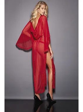 NightLight İspanyol Kollu Yanları Açık Erotik Gecelik NightLight 3206 - Alternatif Görünüm