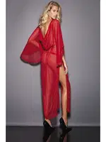 İspanyol Kollu Yanları Açık Erotik Gecelik NightLight 3206 Görsel detay görünüm