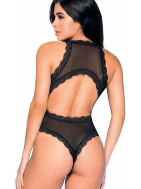 NightLight Göğüs Sırt Dekolteli Fantazi Body Suit NightLight 3229 - Alternatif Görünüm