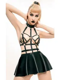 NightLight Etekli Fantazi Deri Harness NightLight 3704