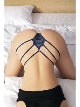 NightLight Lacivert Bel Dekolteli Fantazi Kadın Külot NightLight 9179-3 - Alternatif Görünüm