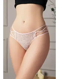 NightLight Transparan Somon Erotik Külot Nightlight 9187-2