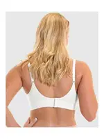 Organik Destekli Kadın Beyaz Emzirme Büstiyer FormActive 1220  Beyaz farklı açı