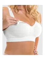 Organik Destekli Kadın Beyaz Emzirme Büstiyer FormActive 1220  Beyaz görsel 4