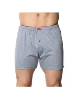 Penye Havlu Bel Gri Erkek Boxer 4020 Gümüş 4020 Gri detay görünüm