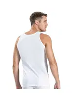 Penye Askılı Klasik Erkek Atlet Beyaz 6lı Gümüş 3001 - 6 Adet farklı açı