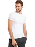 Penye Erkek Fanila Sıfır Yaka 6lı Paket 24007 - 6 ADET Beyaz