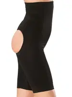 Popo Açık Yüksek Bel Push-up Kadın Korse FormActive 1015  Siyah görsel 7