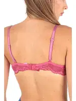 Push Up Dantelli Sütyen Miorre 001-001850 Gül Kurusu farklı açı