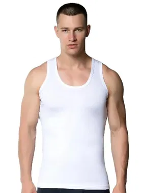 Gümüş Ribana Klasik Erkek Atlet Beyaz 6lı Gümüş 3002 - 6 Adet - Alternatif Görünüm