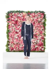 Estiva Sabahlıklı Desenli 3 Parça İp Askılı Likra Viskon Kadın Pijama Takımı Estiva 25192